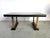 Vintage Lacquer and Brass Dining Table, 1970s For Sale - Image 11 of 12