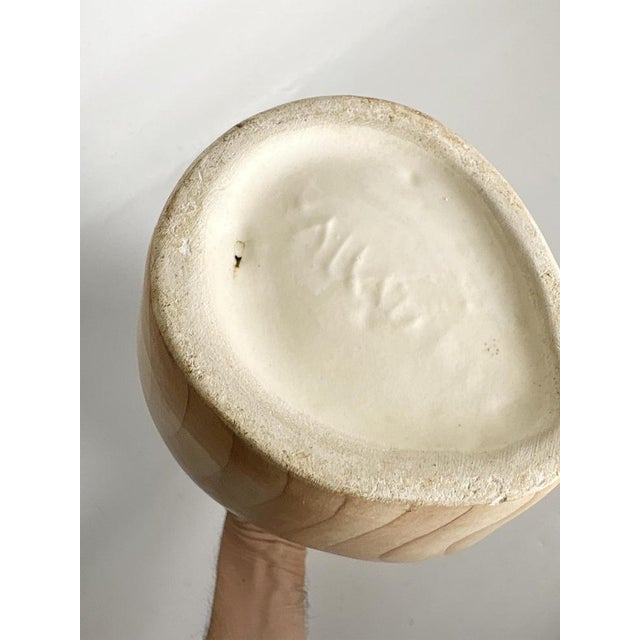 Ceramic Pitcher with Faux Wood Motif, France, 1960s For Sale - Image 11 of 12