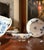 18th Century Blue and White Porcelain Serving Tureen and Platters, Vienna, Austria, Set of 10 For Sale - Image 9 of 17