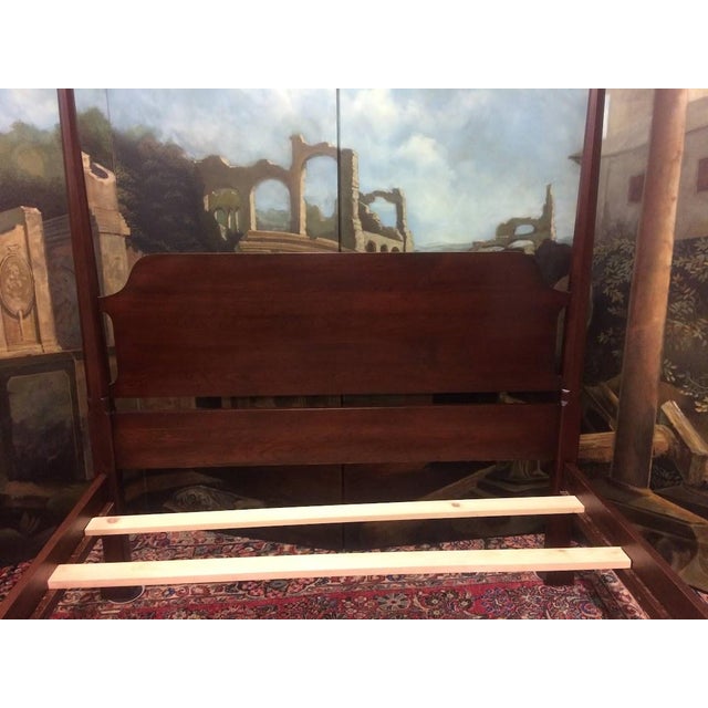 Harden Furniture Queen Size Poster Bed, Harden Furniture For Sale - Image 4 of 7