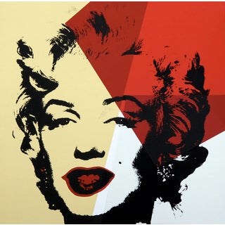 Andy Warhol, Golden Marilyn 42, Print, Framed For Sale