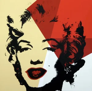 Andy Warhol, Golden Marilyn 42, Print, Framed