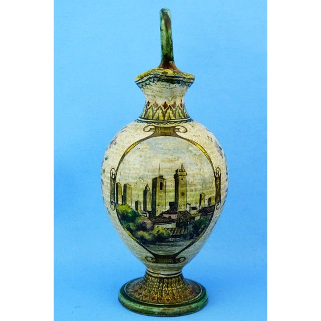 Vintage Ceramic Jug by Giotto Giannoni, 1920s For Sale - Image 9 of 18