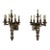 Pair of 19th C. Italian 5-Light Sconces For Sale