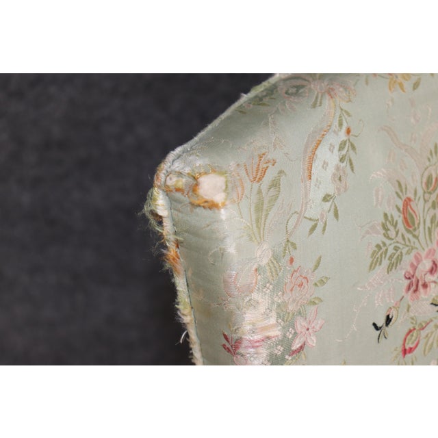 Large Set of 8 Louis XVI Style Side Dining Chairs For Sale - Image 11 of 14