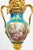 Antique 19th Century Napoleon III Clock in Gilded bronze and Sèvres Porcelain, France For Sale - Image 4 of 12