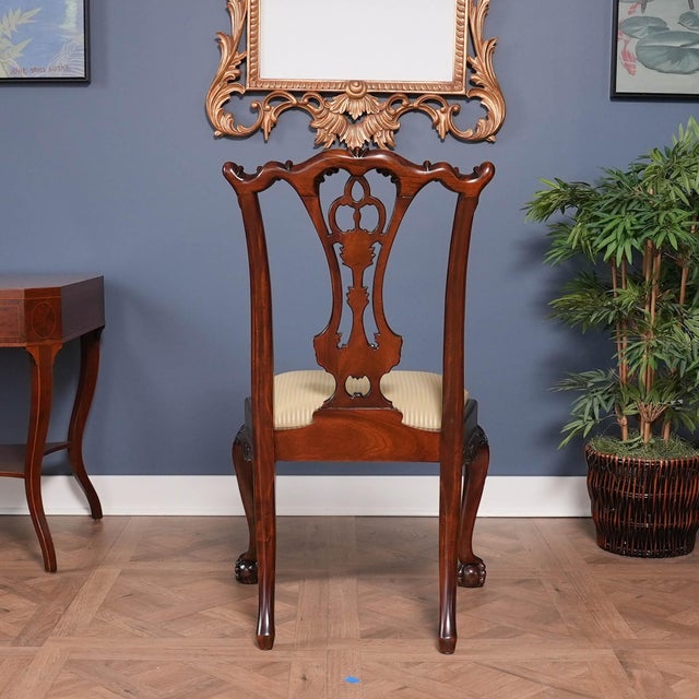 Standard Chippendale Chairs- Set of 10 For Sale - Image 14 of 14