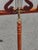 Antique Mahogany Lyre and Brass Music Stand For Sale - Image 9 of 10