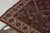 Hand-Knotted Antique Persian Qashqai Rug in Red, Black, Blue Geometric Pattern For Sale In New York - Image 6 of 8