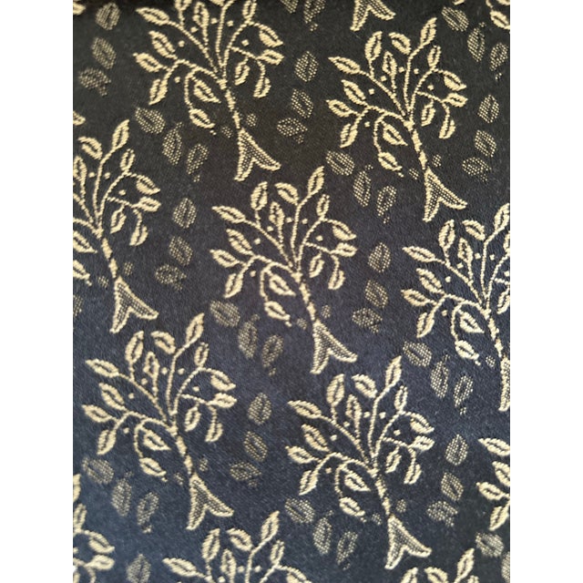 Lee Jofa Lee Jofa 4 Yards Deep Brown "Orchard Weave" Ebony 100% Cotton Upholstery Fabric Remnant For Sale - Image 4 of 4