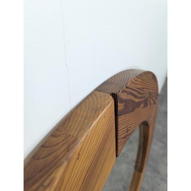 Swedish Pine Mirror from Glasmäster Markaryd For Sale - Image 4 of 6