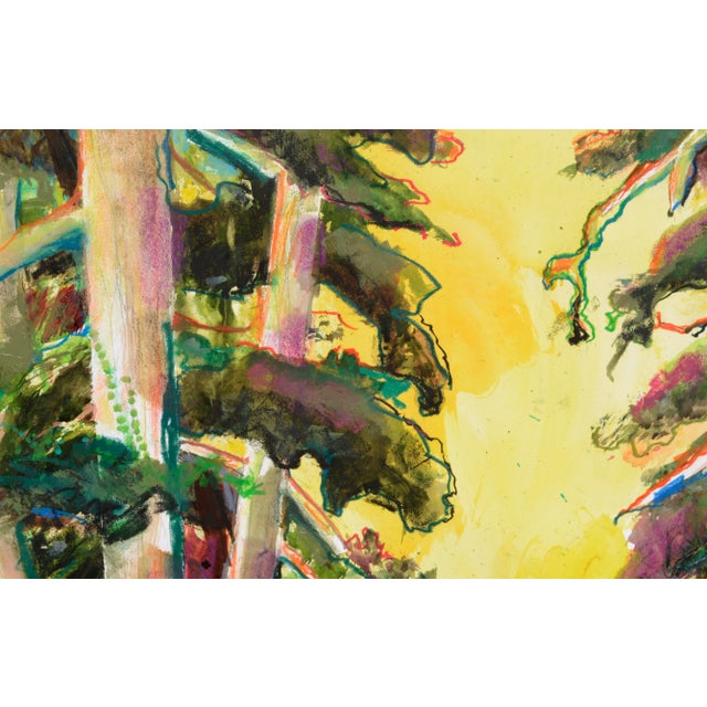 The Blue Cabin - Vertical Landscape by Karen Druker For Sale - Image 4 of 6