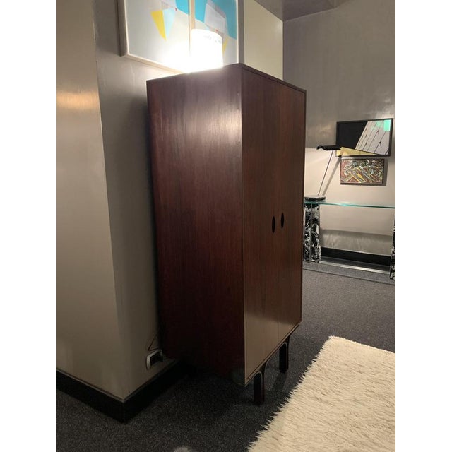 Rosewood Armoire by Gianfranco Frattini for Bernini, Italy, 1960s For Sale - Image 9 of 13