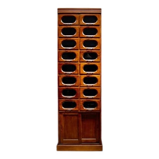 Vintage Haberdashery Shop Display Cabinet Vitrine from Dudley & Co, 1940 For Sale