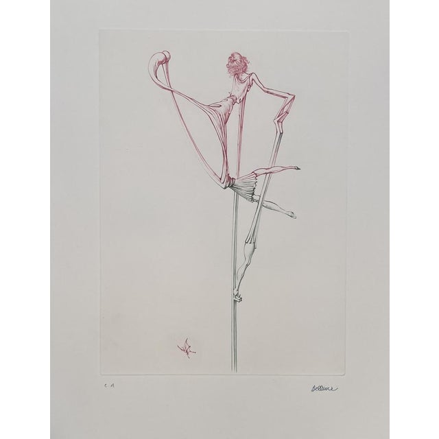 Hans Bellmer Mirror of Dreams 7a (1972) Etching and aquatint on Arches paper Justified EA in pencil and signature stamp...