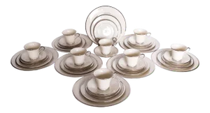 Lenox China Solitaire Pattern Service Set - 40 Pieces