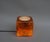 Flamed Cased Glass Table Lamp Cube in Orange, Green, Black and Beige by Peill & Putzler, 1970s For Sale - Image 14 of 16