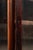 Antique Mahogany & Brass Countertop Display Case With Wavy Glass For Sale - Image 10 of 11