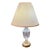 Mid 20th Century Crystal and Gold Toned Vintage Table Lamp For Sale