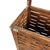 Antique 1910s Woven Splint Wood Rolling Cart Utility Basket / Wheeled Shopping Trolley For Sale - Image 13 of 18