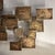1960s Dutch Brutalist Textured Bronze Wall Relief, 1960s For Sale - Image 5 of 9