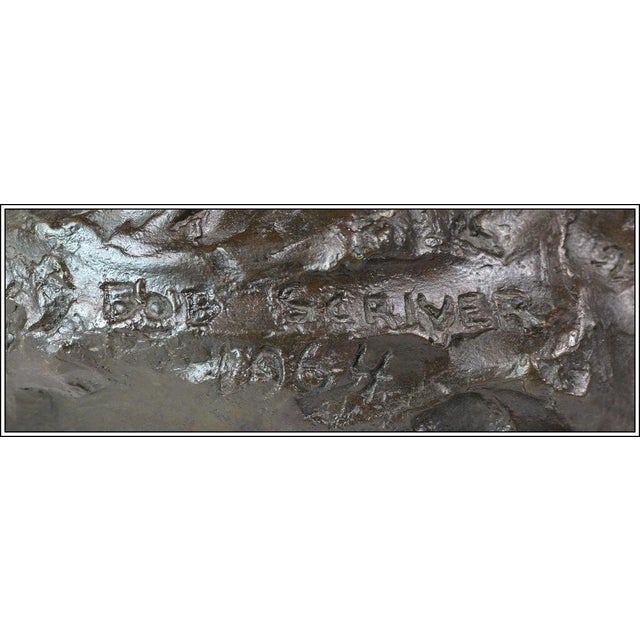 1960s Picking The Bones, Bob Scriver For Sale - Image 4 of 4
