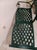 Vintage Cast Iron Patio Bench Lattice Design Green Mid Century Modern For Sale - Image 12 of 14