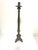 Antique Tall Gothic-Style / Religious Altar Candlestick For Sale - Image 9 of 12