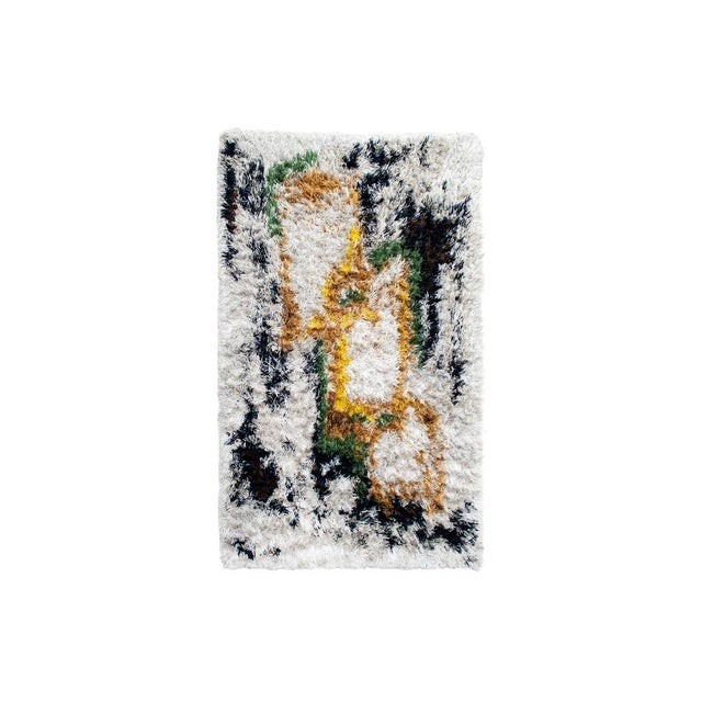 Long Pile Wool Rug by Dal Lago, 1970s For Sale - Image 4 of 4