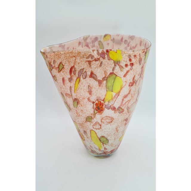 Large Vase in Artistic Confetti Glass, 1960s For Sale - Image 4 of 13