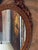 French 1950s Louis XV Style Oval Mirror For Sale - Image 3 of 6