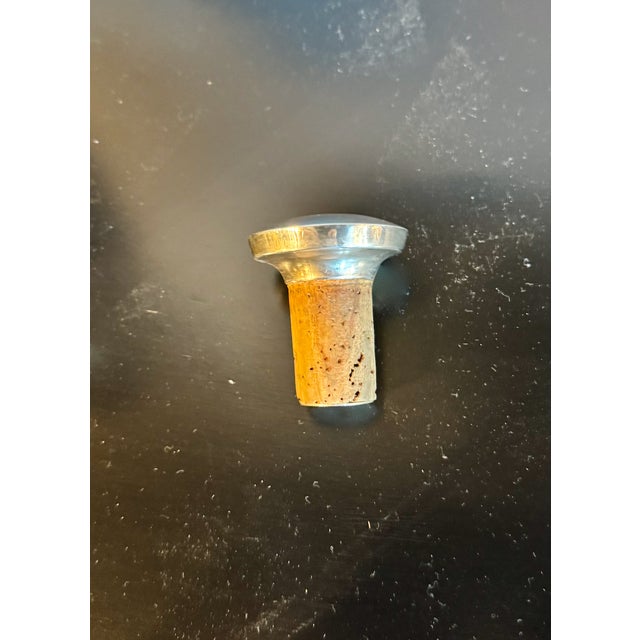 Metal Chinese Export Silver Overlay Decanter For Sale - Image 7 of 9