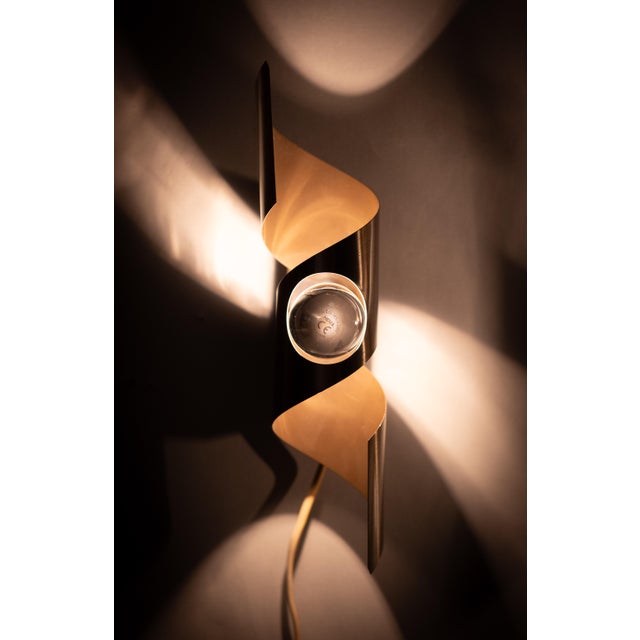 1970s Space Ace Wall Sconces from Raak, 1970s, Set of 3 For Sale - Image 5 of 8