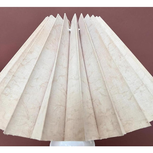 1960s Vintage Porcelain Table Lamp by Kai lange for Fog & Mørup, 1960s For Sale - Image 5 of 6