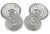 Gorham Vintage Gorham Crystal Reversible Candle Holder - Set of 2 For Sale - Image 4 of 12