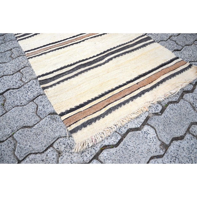 Vintage Handmade Hallway Runner For Sale - Image 9 of 11