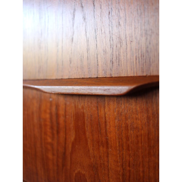 Vintage Danish Chest of Drawers in Teak, 1960s For Sale - Image 12 of 14