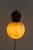Italian Art Nouveau Glass and Brass Moon Wall Light, 1920s For Sale - Image 9 of 18