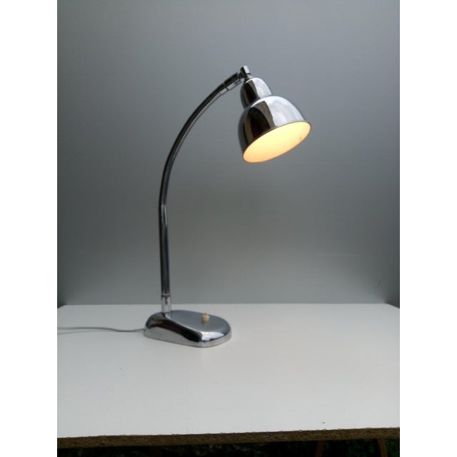 Industrial Industrial Model 42 Desk Lamp from Elau, 1950s For Sale - Image 3 of 3