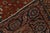 Textile Hand-Knotted Antique Persian Heriz Rug in Red, Blue, Beige Medallion Pattern For Sale - Image 7 of 7