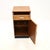 Mid-Century Modern Art Deco Burr Elm and Walnut Bedside Cabinet, 1930s For Sale - Image 3 of 10