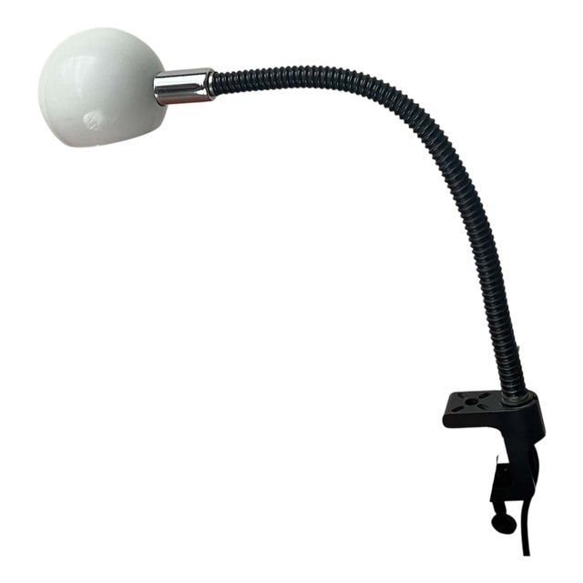 Space Age Cobra Snake Table Clamp Lamp, 1970s For Sale