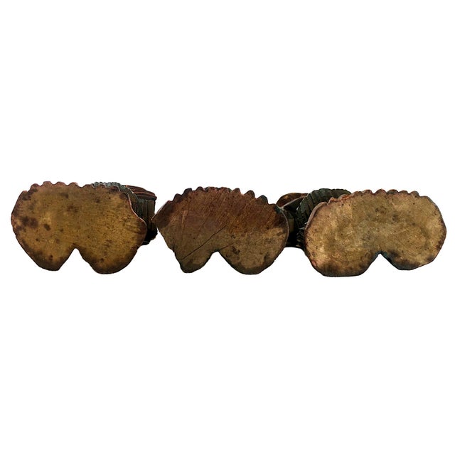 Asian "Three Wise Monkeys" in Carved Wood For Sale - Image 15 of 15