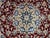 Middle Eastern Nain Rug in Hand-Knotted Silk and Cork Wool For Sale - Image 9 of 11