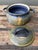 Vintage Aboriginal Studio Pottery Drip Glaze Lidded Bowl For Sale - Image 9 of 12