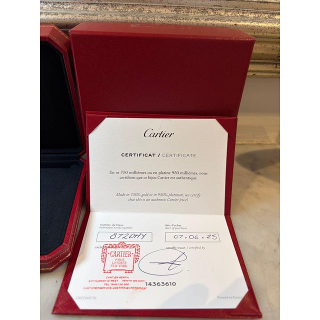 Metal Cartier 18ct Yellow Gold Santos De Cartier Necklace 23g For Sale - Image 7 of 10