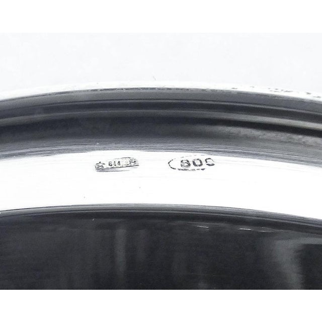 Silver 800 Silver Candelabra with Three Lights For Sale - Image 8 of 16