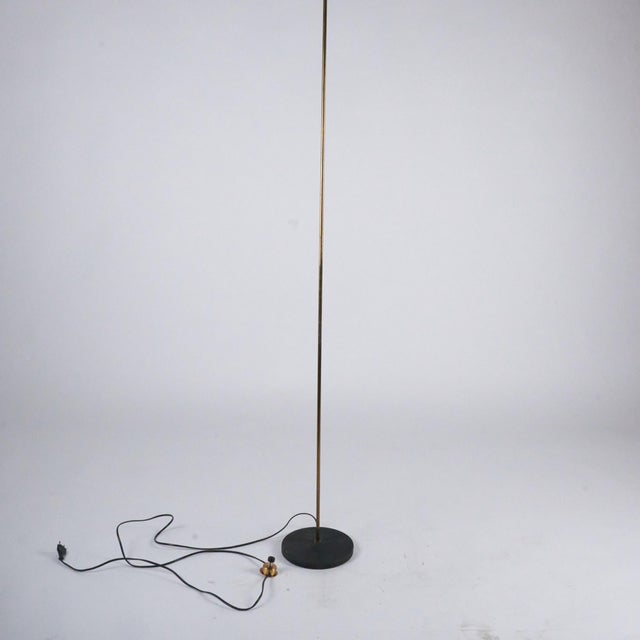 Azucena Imbuto Floor Lamp Cone Adjustable by Luigi Caccia Dominioni for Azucena, 1950s For Sale - Image 4 of 16