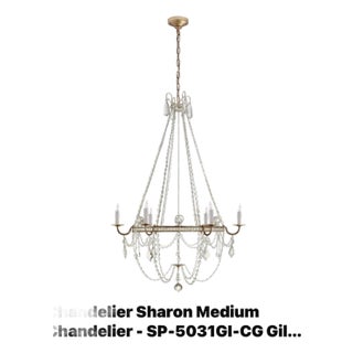 Designer J. Randall Powers Sharon Medium Chandelier Signature Collection View the Sharon Series For Sale