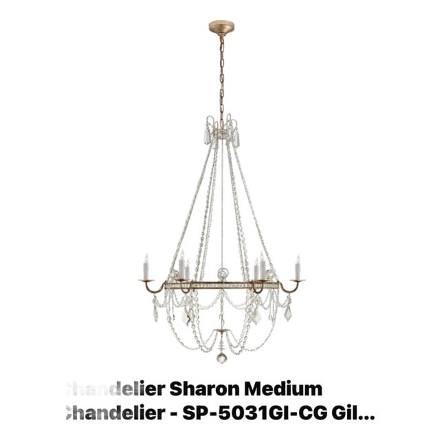 Designer J. Randall Powers Sharon Medium Chandelier Signature Collection View the Sharon Series For Sale